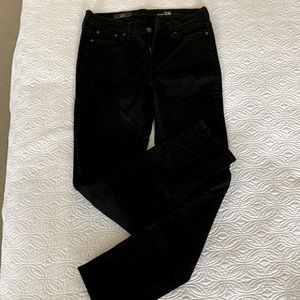J. Crew Women’s Reid Black Straight Leg Jeans Size 28